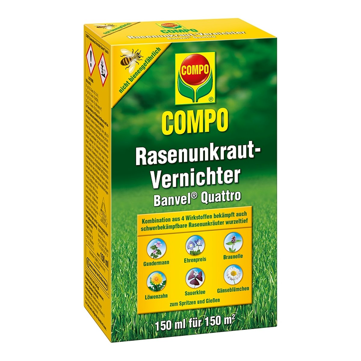 COMPO Rasenunkrautvernichter Banvel Quattro 150 ml von COMPO