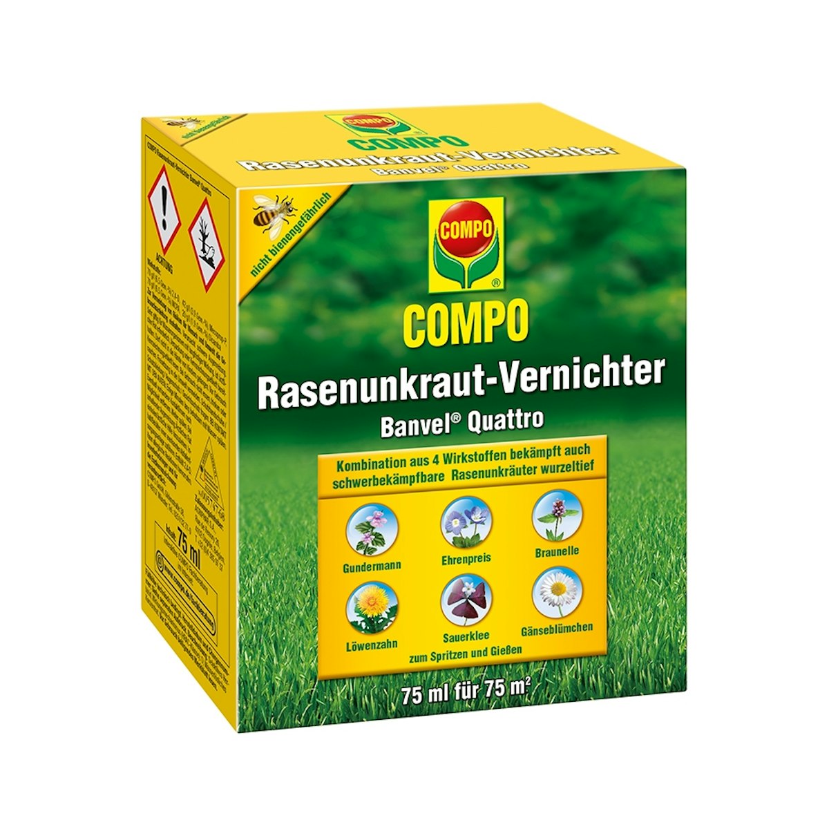 COMPO Rasenunkrautvernichter Banvel Quattro 75 ml von COMPO