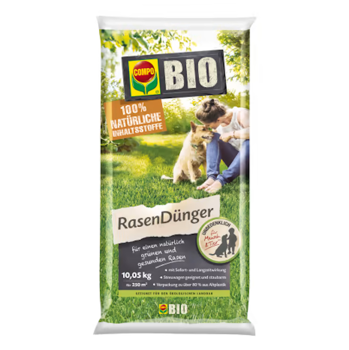 Compo Bio Rasendünger 10,05 kg Compo Bio Rasendünger 10,05 kg von COMPO