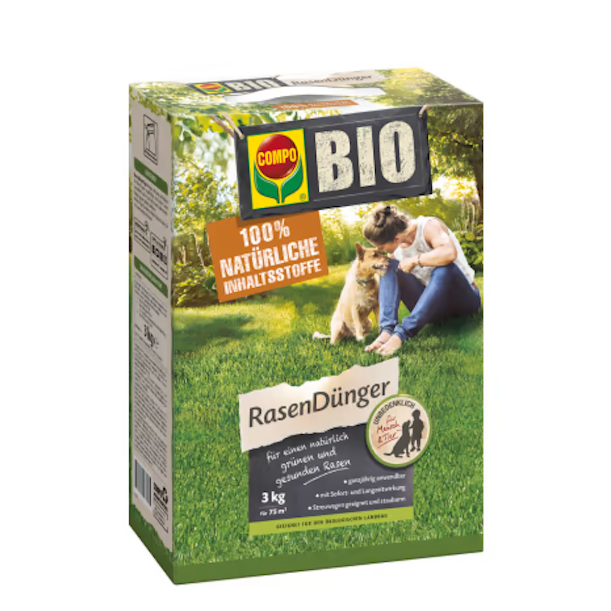 Compo Bio Rasendünger 3 kg von COMPO