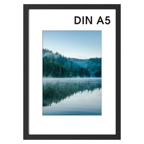 COMPOLICY Bilderrahmen A5 Schwarz Picture Frame Din A5 Rahmen Mit 14.8 X 21 Schwarzer Collage 14.8X21 Posterrahmen Für Fotos, Bilder, Poster COMPOLICY Bilderrahmen A5 Schwarz Picture Frame Din A5 Rahmen Mit 14.8 X 21 Schwarzer Collage 14.8X21 Posterrahmen Für Fotos, Bilder, Poster von COMPOLICY
