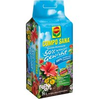 Compo - sana Qualitäts-Blumenerde ca. 50% weniger Gewicht 25l von Compo