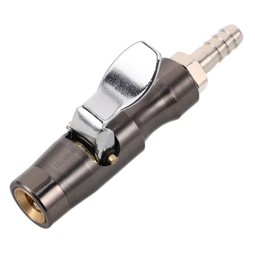 COMPUKAS 1 Set Reifenluftfutter, Hochleistungs-reifenfüllfutter Mit Luftdruckmesser, Selbstsichernde Luftdüse Für Autoadapter von COMPUKAS