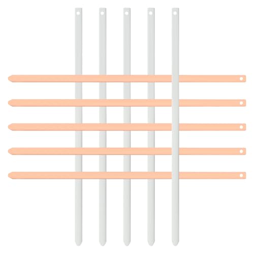 COMPUKAS 1Satz Zinkanodenblech Kupferstreifen für Fruchtbatterie Experimente Bastelmaterial zur Stromerzeugung für DIY Projekte von COMPUKAS