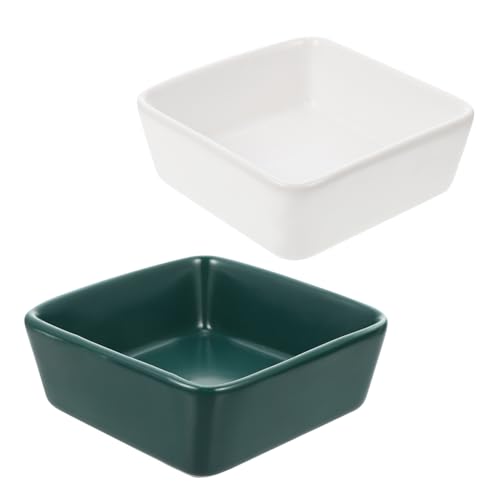 COMPUKAS 2 Stück Keramik Futternapf für Kleintiere Bissfestes Langlebiges Fressnäpfe aus Hochwertiger Keramik Leicht zu Reinigen für Hamster Meerschweinchen und Katzen Praktische Futter COMPUKAS 2 Stück Keramik Futternapf für Kleintiere Bissfestes Langlebiges Fressnäpfe aus Hochwertiger Keramik Leicht zu Reinigen für Hamster Meerschweinchen und Katzen Praktische Futter von COMPUKAS