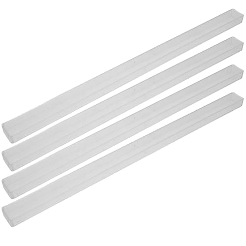 COMPUKAS 4 Stück Teiliges Mini Mahjong Rack aus Robustem Kunststoff mit Rutschfestem Schlitzdesign zur Sicheren Aufbewahrung und Einfachem Halten von Mahjong Spielsteinen für Anfänger und von COMPUKAS