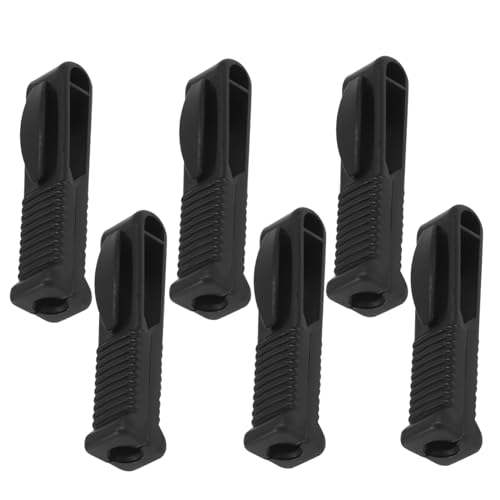 COMPUKAS 6 Stück Flaschenöffner Für Ampullen Tragbarer Fläschchenöffner Tragbarer Ampullenöffner Ampullenschneider Werkzeug Zum Öffnen Ampulle Ampoule Cap Tool Pp Schwarz von COMPUKAS