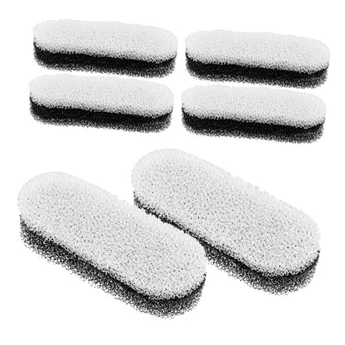 COMPUKAS 6 Stück Teiliges Katzenbrunnen Filter Schwammpatronen Langlebig und Installieren Kompatibel mit Haustier Trinkbrunnen Entfernt Haare Verbessert Wasserqualität und Geschmack COMPUKAS 6 Stück Teiliges Katzenbrunnen Filter Schwammpatronen Langlebig und Installieren Kompatibel mit Haustier Trinkbrunnen Entfernt Haare Verbessert Wasserqualität und Geschmack von COMPUKAS