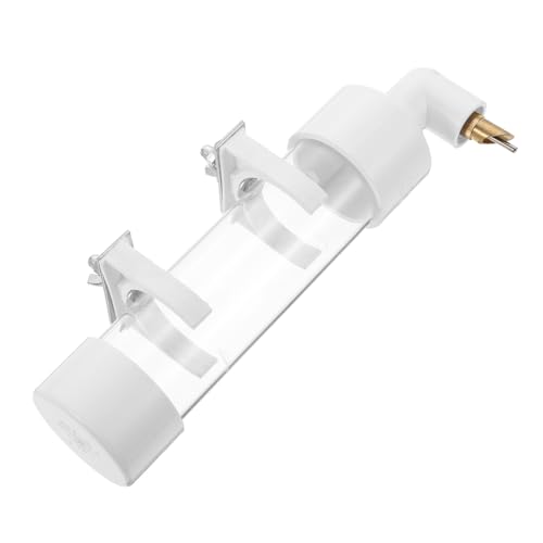 COMPUKAS Automatischer Vogel Wasserspender Groß aus Langlebigem Kunststoff für Käfige Kontinuierliche Wasserversorgung Geeignet für Wellensittiche Papageien und Nymphensittiche Einfach zu COMPUKAS Automatischer Vogel Wasserspender Groß aus Langlebigem Kunststoff für Käfige Kontinuierliche Wasserversorgung Geeignet für Wellensittiche Papageien und Nymphensittiche Einfach zu von COMPUKAS