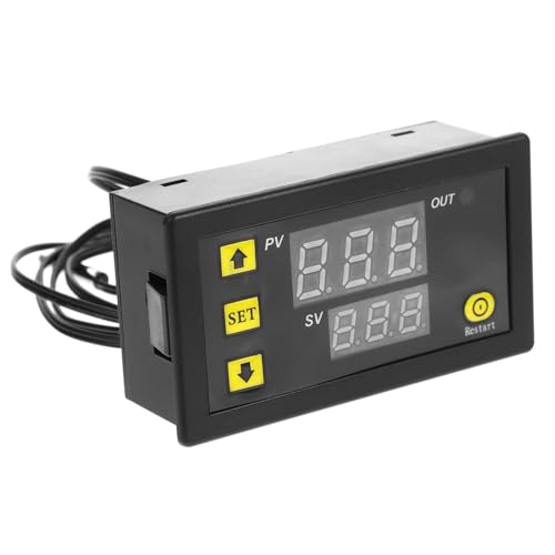 COMPUKAS Digitaler Temperaturregler Modul Hochpräziser Temperaturcontroller mit Digitaler Anzeige für Auto DIY Projekte und Industrielle Anwendungen COMPUKAS Digitaler Temperaturregler Modul Hochpräziser Temperaturcontroller mit Digitaler Anzeige für Auto DIY Projekte und Industrielle Anwendungen von COMPUKAS