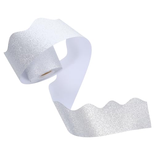 COMPUKAS Glitzernde Schwarze Tafelkanten Dekorative Wiederverwendbare Papierbordüre für Klassenzimmer Pinnwand Büro Festival Bulletin Board Border Trim COMPUKAS Glitzernde Schwarze Tafelkanten Dekorative Wiederverwendbare Papierbordüre für Klassenzimmer Pinnwand Büro Festival Bulletin Board Border Trim von COMPUKAS