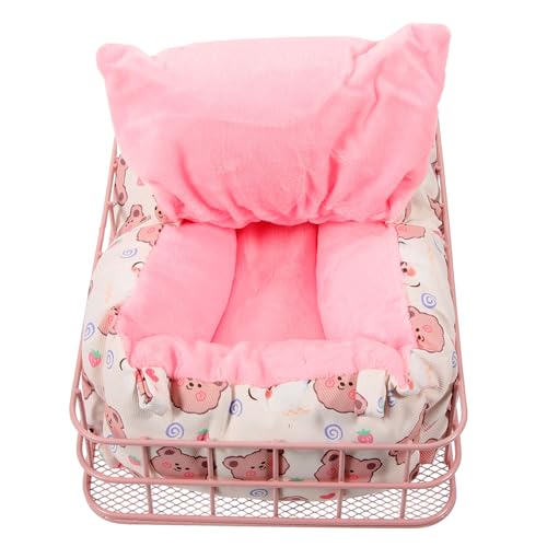 COMPUKAS Hamster Plattform Schlafnest aus Metall mit Dekorativem für Zwerghamster Chinchillas und Kleine Haustiere Platzsparend und Komfortabel für Käfige und Gehege COMPUKAS Hamster Plattform Schlafnest aus Metall mit Dekorativem für Zwerghamster Chinchillas und Kleine Haustiere Platzsparend und Komfortabel für Käfige und Gehege von COMPUKAS