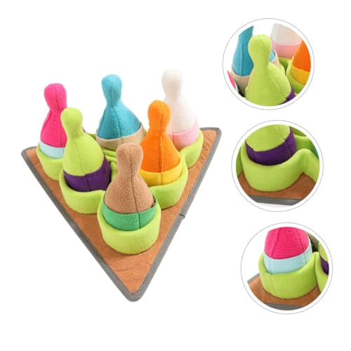 COMPUKAS Interaktives Hundespielzeug Snuffle Mat mit Quietscher Langlebiges Suchspielzeug für Welpen Fördert Natürliche Suche und Training Energieraubend COMPUKAS Interaktives Hundespielzeug Snuffle Mat mit Quietscher Langlebiges Suchspielzeug für Welpen Fördert Natürliche Suche und Training Energieraubend von COMPUKAS