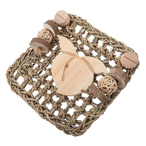 COMPUKAS Kleintier Grasmatte Kauspielzeug Meerschweinchen Kaninchen Chinchilla Käfigunterlage Schutzmatte für Empfindliche Pfoten Handgewebt Schadstofffrei Vielseitig als Liege und COMPUKAS Kleintier Grasmatte Kauspielzeug Meerschweinchen Kaninchen Chinchilla Käfigunterlage Schutzmatte für Empfindliche Pfoten Handgewebt Schadstofffrei Vielseitig als Liege und von COMPUKAS