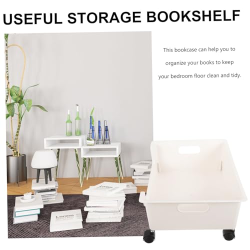 COMPUKAS Mobiler Kunststoff-aufbewahrungsbox mit Rädern Großer Kapazität Robustes Bücherregal für Schüler und Zuhause Vielseitiger Organizer für Bücher Rucksäcke und Bürobedarf Leicht zu COMPUKAS Mobiler Kunststoff-aufbewahrungsbox mit Rädern Großer Kapazität Robustes Bücherregal für Schüler und Zuhause Vielseitiger Organizer für Bücher Rucksäcke und Bürobedarf Leicht zu von COMPUKAS