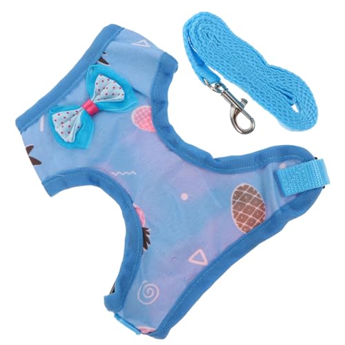 COMPUKAS Verstellbares Langlebiges Hühnergeschirr mit Leine für Haustierhähne Robustes Komfortable Weste in Blau Geeignet für Verschiedene Hühnerformen und Sicheres COMPUKAS Verstellbares Langlebiges Hühnergeschirr mit Leine für Haustierhähne Robustes Komfortable Weste in Blau Geeignet für Verschiedene Hühnerformen und Sicheres von COMPUKAS