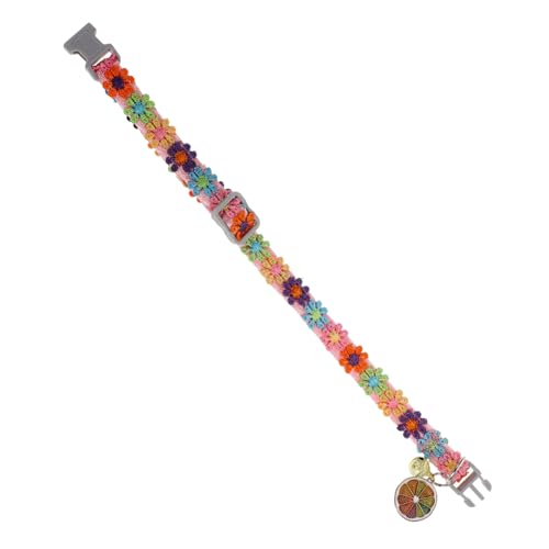 COMPUKAS Verstellbares Leichtes Spitzenblumen für und Kätzchen Dekoratives Farbenfrohes Haustierhalsband mit Glocke für Alltag Feste und Fotoshootings COMPUKAS Verstellbares Leichtes Spitzenblumen für und Kätzchen Dekoratives Farbenfrohes Haustierhalsband mit Glocke für Alltag Feste und Fotoshootings von COMPUKAS