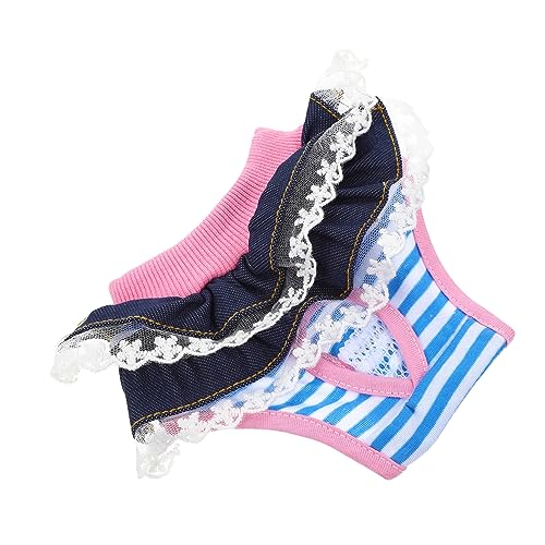 COMPUKAS Wiederverwendbare für Hündinnen aus Waschbare mit Elegantem Spitzenmuster Komfortabel und Saugstark für Läufige und Inkontinente Hunde Schützt Möbel und Böden COMPUKAS Wiederverwendbare für Hündinnen aus Waschbare mit Elegantem Spitzenmuster Komfortabel und Saugstark für Läufige und Inkontinente Hunde Schützt Möbel und Böden von COMPUKAS