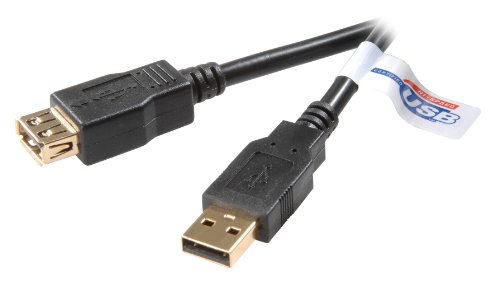 Vivanco USB 2.0 zertifiziertes Verlängerungskabel mit Goldkontakten, USB A Stecker <-> USB A Kupplung 2.0 m Vivanco USB 2.0 zertifiziertes Verlängerungskabel mit Goldkontakten, USB A Stecker <-> USB A Kupplung 2.0 m von COMPUTER_COMPONENT