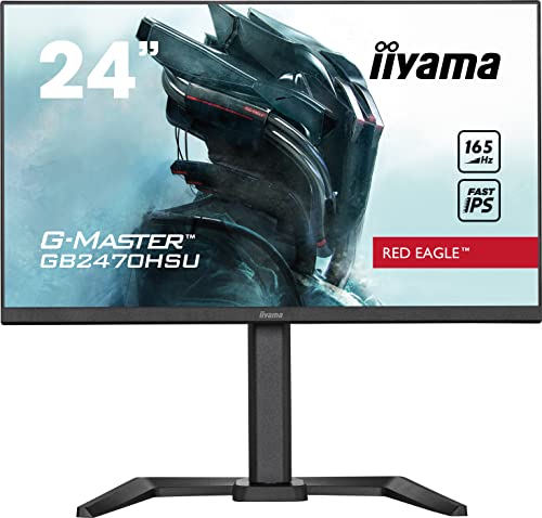 iiyama G-Master GB2470HSU-B5 Red Eagle 23.8" LED IPS FullHD 165Hz FreeSync Premium von COMPUTER MOUSE