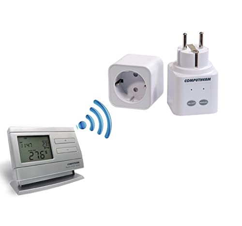 COMPUTHERM Q1RX Wireless Steckdose mit Q8RF (TX) Thermostat von COMPUTHERM