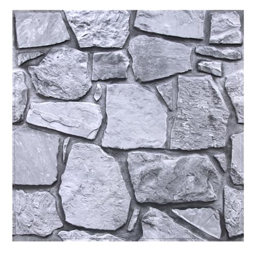 COMSTICKC 3D Wandpaneele Selbstklebend Steinoptik,10 Stück Wandverkleidung Selbstklebend Steinoptik PVC 3D Wandpaneele, 30x 30cm, 3D Wall Panel für Wohnzimmer, Schlafzimmer COMSTICKC 3D Wandpaneele Selbstklebend Steinoptik,10 Stück Wandverkleidung Selbstklebend Steinoptik PVC 3D Wandpaneele, 30x 30cm, 3D Wall Panel für Wohnzimmer, Schlafzimmer von COMSTICKC