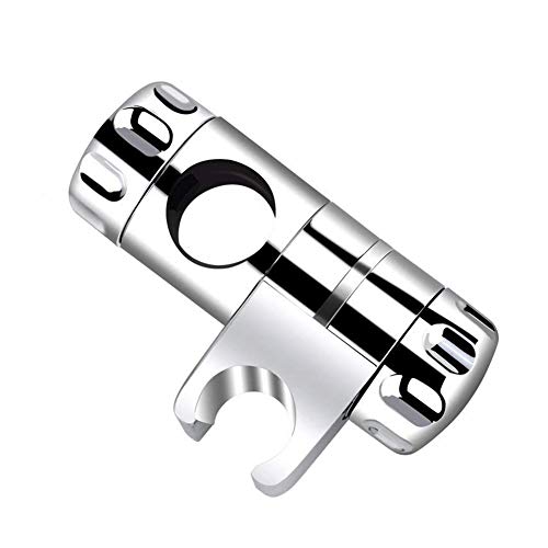 Handbrause Halterung,Duschbrause Duschkopf Halter Duschkopfhalterung Dusche Halter Schieber Brausehalter Stangengleiter Gleiter für 25 mm Duschstangen von COMTERVI