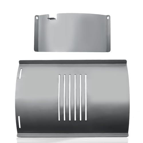 Flame Broiler Kit für Pit Boss 340 440 Serie Pelletgrills mit Schiebedeckel und Boden, Grillersatzteile für Pit Boss PB340, PB340TGW1, PB440, PB440D, Heckklappe PB440TG1, Ranch Hand PB440TGR1 von COMVIEE