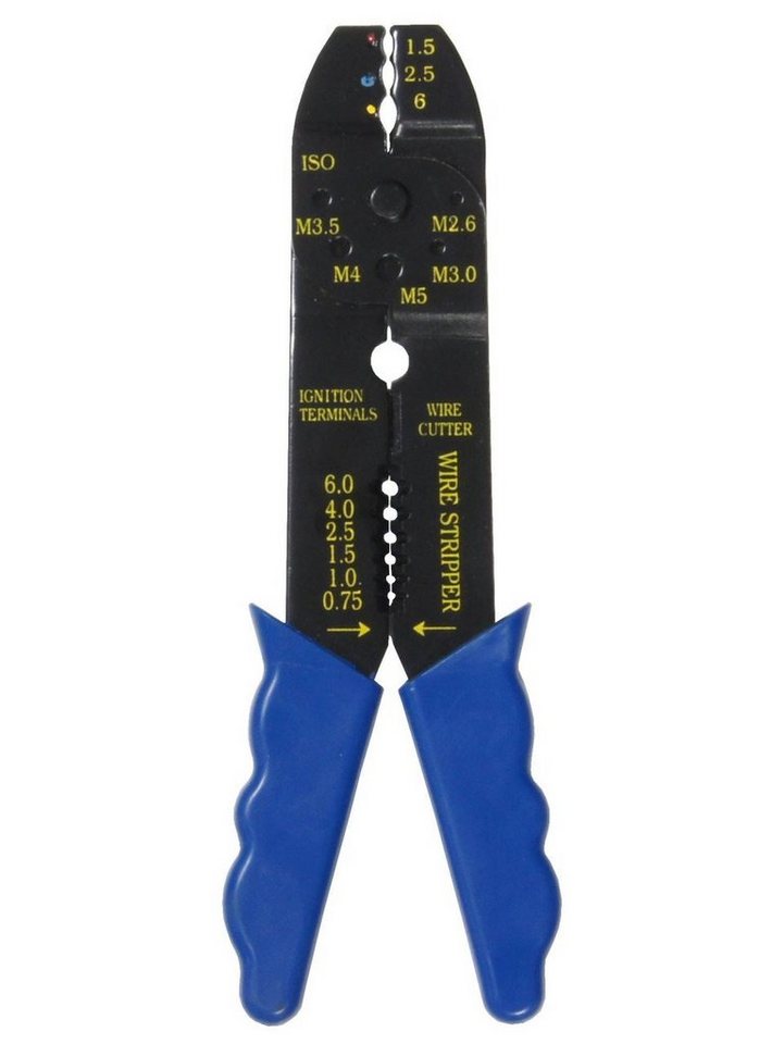 CON:P Kabelzange CON:P Kabelschuh-Klemm-Abisolierzange 210 mm von CON:P