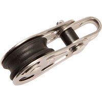 CONACORD Blockseilrolle, für Seile bis 8 mm Ø - silberfarben | schwarz CONACORD Blockseilrolle, für Seile bis 8 mm Ø - silberfarben | schwarz von CONACORD