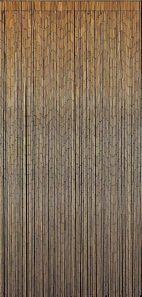 CONACORD Insektenschutz-Vorhang Conacord Decona Saigon Dekovorhang beige, 90 x 200 cm, Bambus - blickdicht dank hoher Stranganzahl von CONACORD