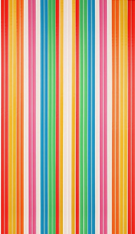 CONACORD Insektenschutz-Vorhang Decona Türvorhang Streifenvorhang bunt, 90 x 200 cm, Polyethylen - hohe Stranganzahl von CONACORD