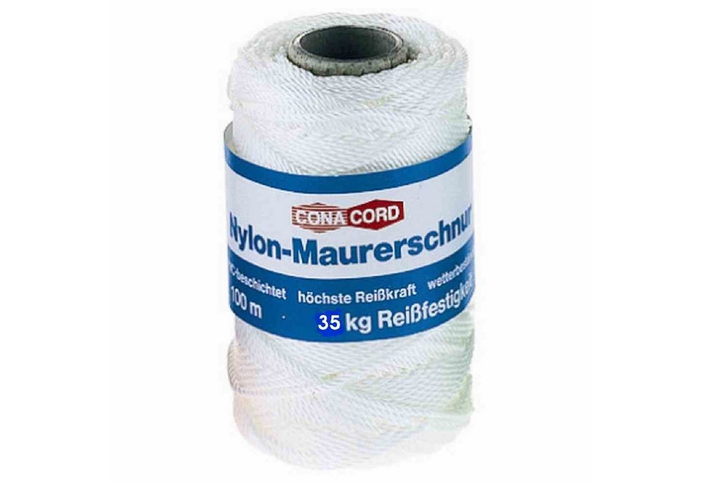 CONACORD Maurerschnur weiß 100 m extra stark,Ø 1,5 mm Seil von CONACORD