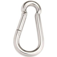 Conacord - Karabinerhaken 4 x 40 mm Karabiner Haken Schnapphaken Feuerwehrhaken von CONACORD