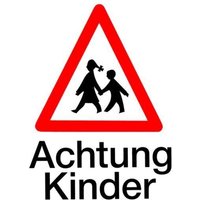 Klebeschild Achtung Kinder Klebeschild - Conacord von CONACORD