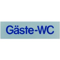 Klebeschild Gäste wc Klebeschild - Conacord Klebeschild Gäste wc Klebeschild - Conacord von CONACORD
