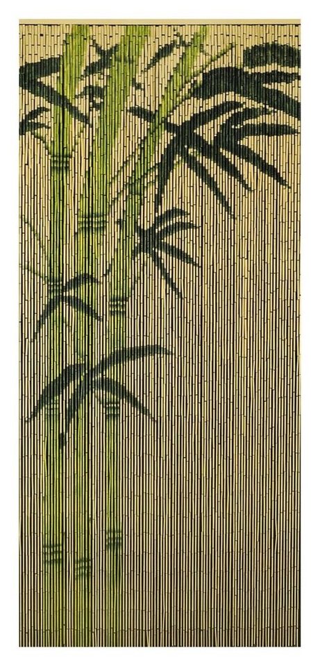 CONACORD Insektenschutz-Vorhang Conacord Decona Bamboo Dekovorhang bunt, 90 x 200 cm, Bambus - hohe Stranganzahl - 90 Stränge von CONACORD