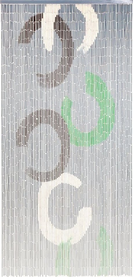 CONACORD Türvorhang Decona Circle Dekovorhang bunt, Hakenaufhängung, halbtransparent, 90 x 200 cm, Bambus - blickdicht dank hoher Stranganzahl CONACORD Türvorhang Decona Circle Dekovorhang bunt, Hakenaufhängung, halbtransparent, 90 x 200 cm, Bambus - blickdicht dank hoher Stranganzahl von CONACORD