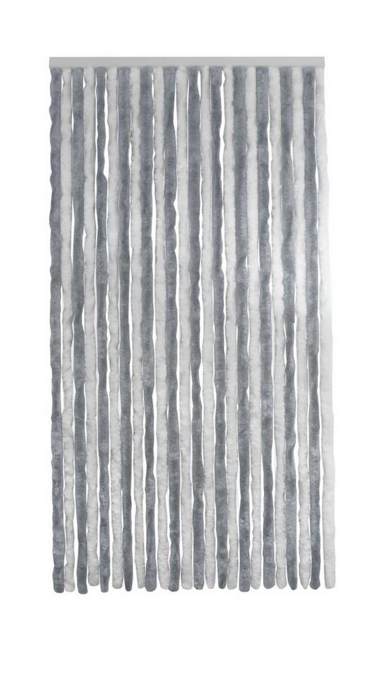 CONACORD Türvorhang Decona Flauschvorhang silber weiß, Hakenaufhängung, halbtransparent, 90 x 200 cm, Chenille - inkl. Tragetasche CONACORD Türvorhang Decona Flauschvorhang silber weiß, Hakenaufhängung, halbtransparent, 90 x 200 cm, Chenille - inkl. Tragetasche von CONACORD