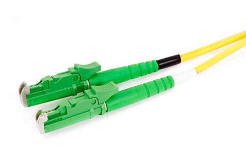 CONBIC LWL Glasfaser-Kabel – 1m OS2 gelb, E2000/APC auf E2000/APC Stecker, Duplex 9/125 Patchkabel – Lichtwellenleiter 1 Meter CONBIC LWL Glasfaser-Kabel – 1m OS2 gelb, E2000/APC auf E2000/APC Stecker, Duplex 9/125 Patchkabel – Lichtwellenleiter 1 Meter von CONBIC
