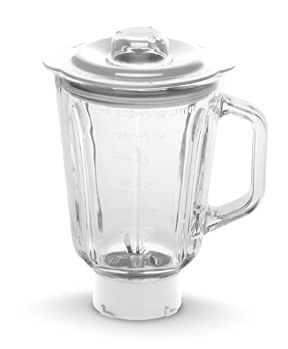 Concept Hausgeräte RMP0010 Glasbehälter mit einem Volumen von 1,5 L für Concdept Glasbehälter mit einem Volumen von 1,5 L RM7000/7010/7020/7030 von Concept