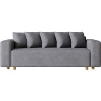 3-Sitzer-Schlafsofa aus grauem Cord KOLDING von CONCEPT-USINE