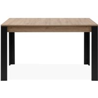 Ausziehbarer Tisch 4-6 Personen Eiche und Schwarz 150x80x75 TOLOSA Ausziehbarer Tisch 4-6 Personen Eiche und Schwarz 150x80x75 TOLOSA von CONCEPT-USINE