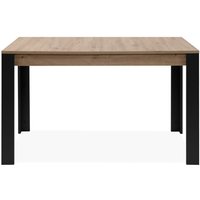 Ausziehbarer Tisch 4-6 Personen Eiche und Schwarz 150x80x75 tolosa Ausziehbarer Tisch 4-6 Personen Eiche und Schwarz 150x80x75 tolosa von CONCEPT-USINE