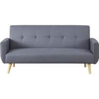 Concept-usine - 3-Sitzer-Schlafsofa aus grauem Stoff berlin - Grau von CONCEPT-USINE