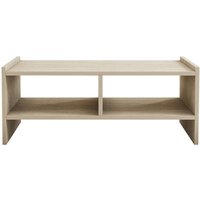 Couchtisch aus Holz mit Steinoptik - 2 Fächer albin Couchtisch aus Holz mit Steinoptik - 2 Fächer albin von CONCEPT-USINE