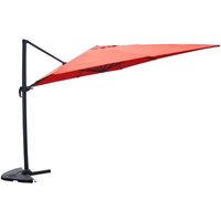 Drehbarer Ampelschirm 3 x 4 m terrakotta cesare von CONCEPT-USINE