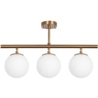 Concept-usine - Deckenleuchte im Vintage-Stil - 3 Lampen ambre von CONCEPT-USINE