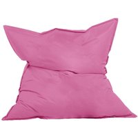 Xxl Outdoor rechteckiger Sitzsack 180x140cm rosa moku von CONCEPT-USINE