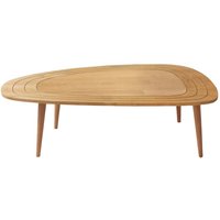Couchtisch im Teakholz-Stil in hellem Holz rana von CONCEPT-USINE
